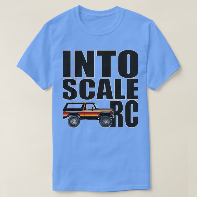 Camiseta Into scale rc an offroad rock crawler crawling Cla (Diseño del anverso)