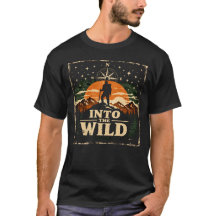 Into The Wild – Adventure Freedom Camping Tee