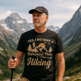 Camiseta Into the Wild: Senderismo por la vida