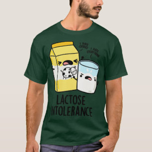 Camiseta Intolerancia a la lactosa Pun de leche divertida 1
