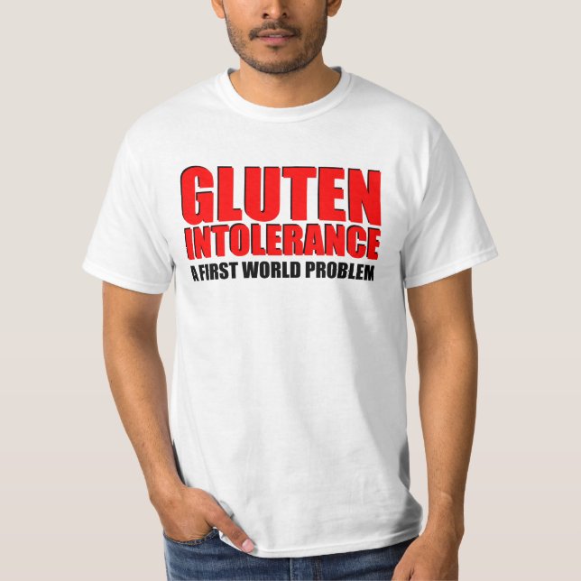 Camiseta Intolerancia del gluten (Anverso)
