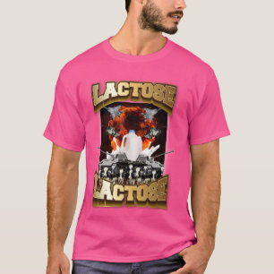 Camiseta Intolerante a la lactosa, curioso sarcasmo curiosa