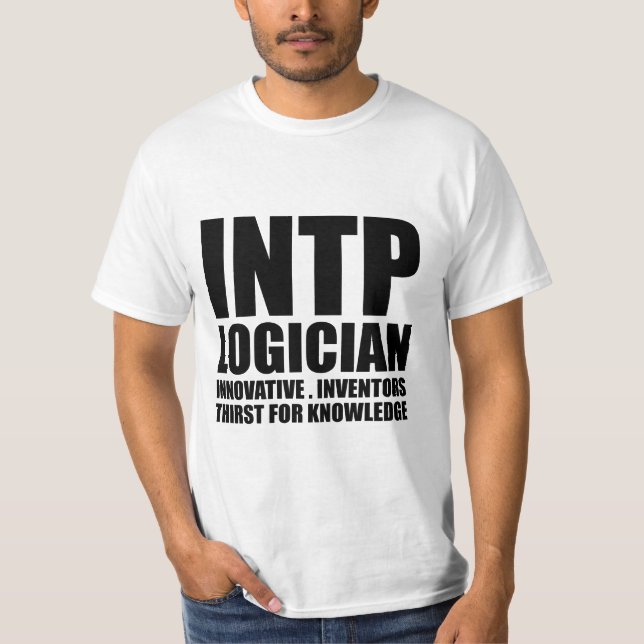 Camiseta InTP Logician Introvert T Shirt (Anverso)
