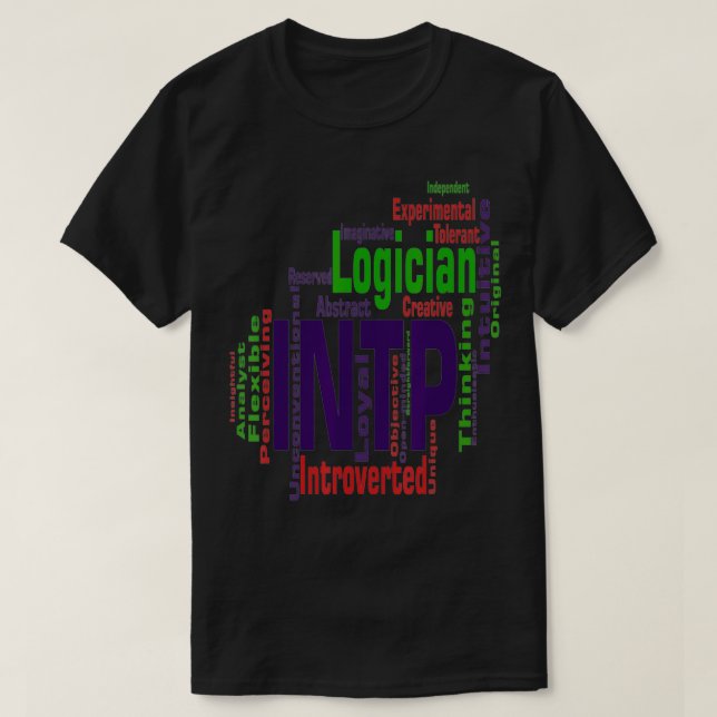 Camiseta INTP The Logician (Diseño del anverso)