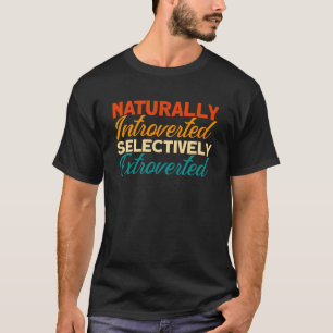 Camiseta Intr Extrovertido De Forma Selectiva