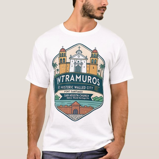 Camiseta Intramuros (La Ciudad Amurallada) (Anverso)