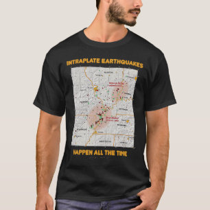 Camiseta Intraplate Earthquakes Happen All The Time Seismol