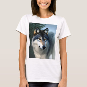 Camiseta Intrépido el lobo ártico,
