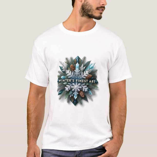 Camiseta Intricate Frozen Evergreen T-Shirt (Anverso)
