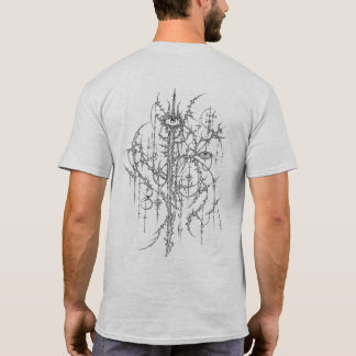 Camiseta Intrincado sigilismo cibernético arte de línea ojo