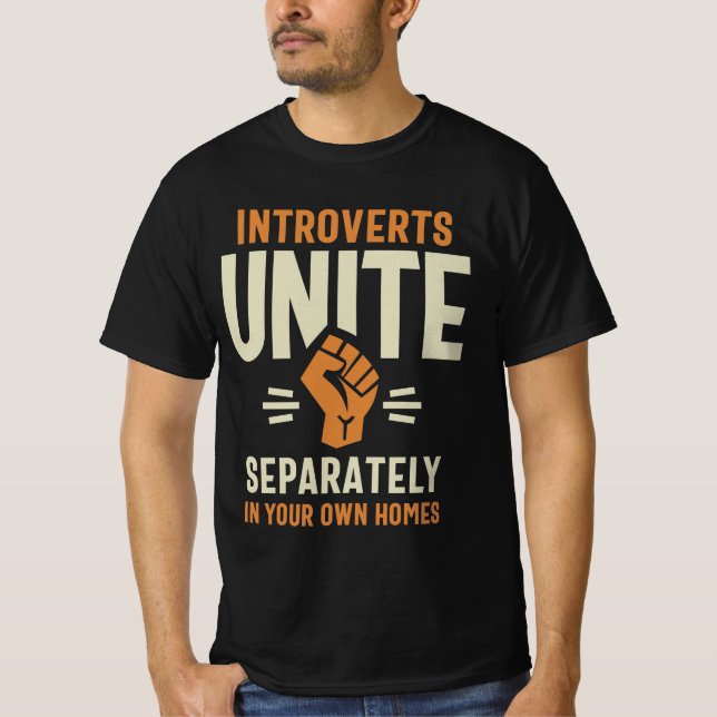 Camiseta Introducción Une por separado Cita divertida (Anverso)