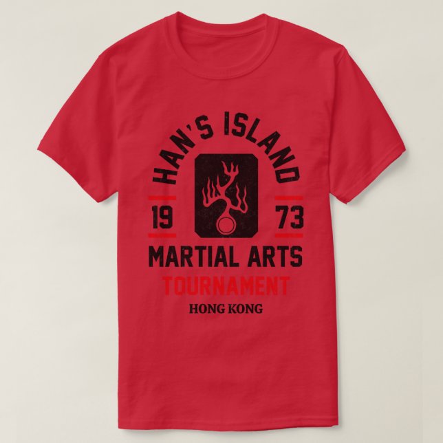 Camiseta Introduzca El Torneo Dragon Hans (Diseño del anverso)