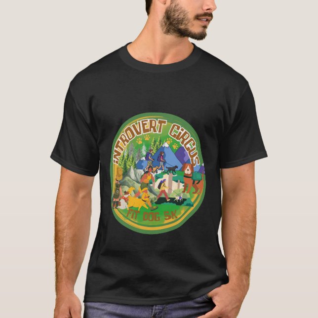 Camiseta Introvert Circus Explora 5k (Anverso)