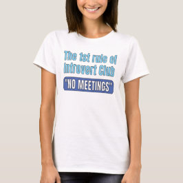 Camiseta Introvert Club    T-Shirt