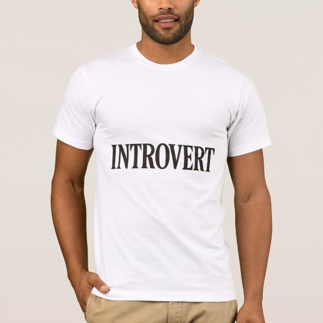 Camiseta Introvert T-Shirt (Anverso)