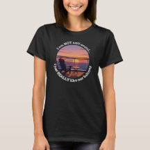 Introverted Spouse "I Really Like My Balcony" Tee