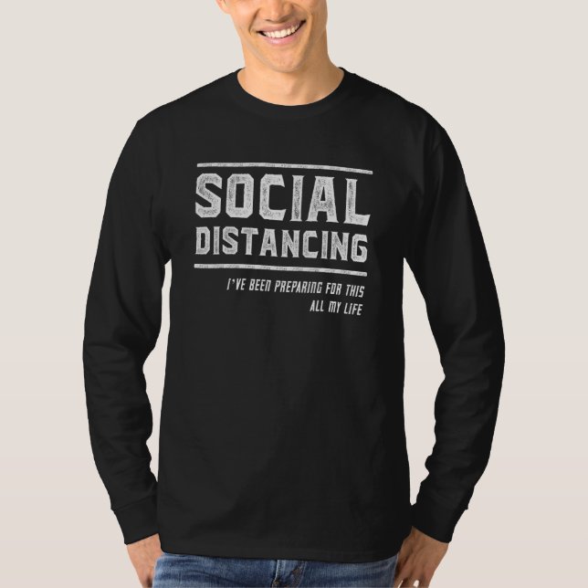 Camiseta Introvertido antisocial (Anverso)