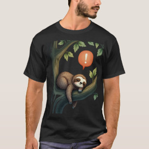 Camiseta Introvertido Evita Refrescar Alimentación Perezoso