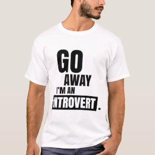 Camiseta Introvertido introvertido Anti Shy Shyness T-