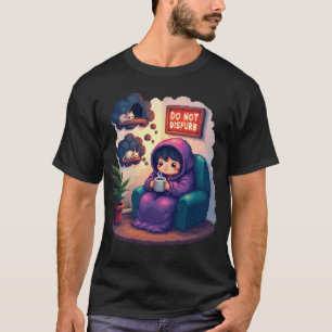 Camiseta Introvertido No Molestar Arte de Pixel Batería Soc