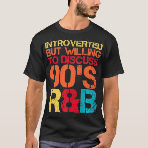 Camiseta introvertido pero con ganas de discutir acerca de