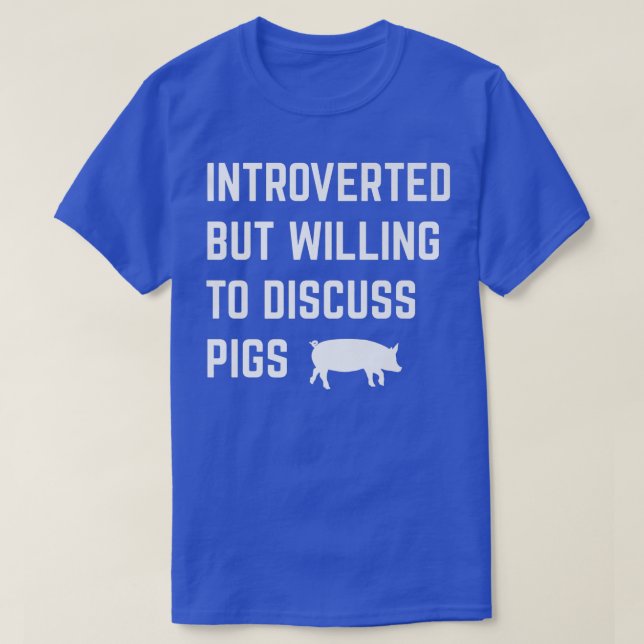 Camiseta Introvertido Pero Dispuesto A Discutir El Intro Fu (Diseño del anverso)