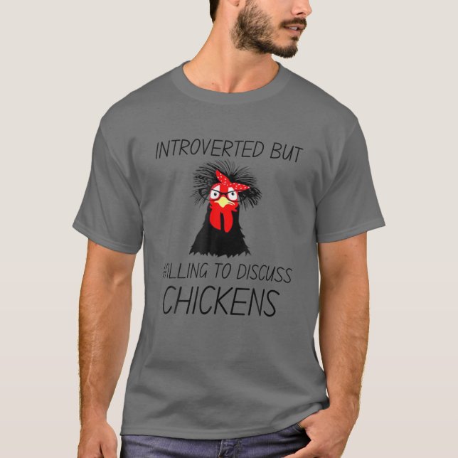 Camiseta Introvertido Pero Dispuesto A Discutir La Granja D (Anverso)