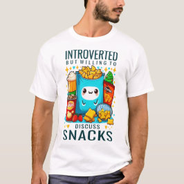 Camiseta Introvertido pero dispuesto a discutir sobre bocad