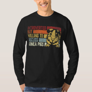 Camiseta Introvertido Pero Dispuesto A Discutir Sobre El Gu