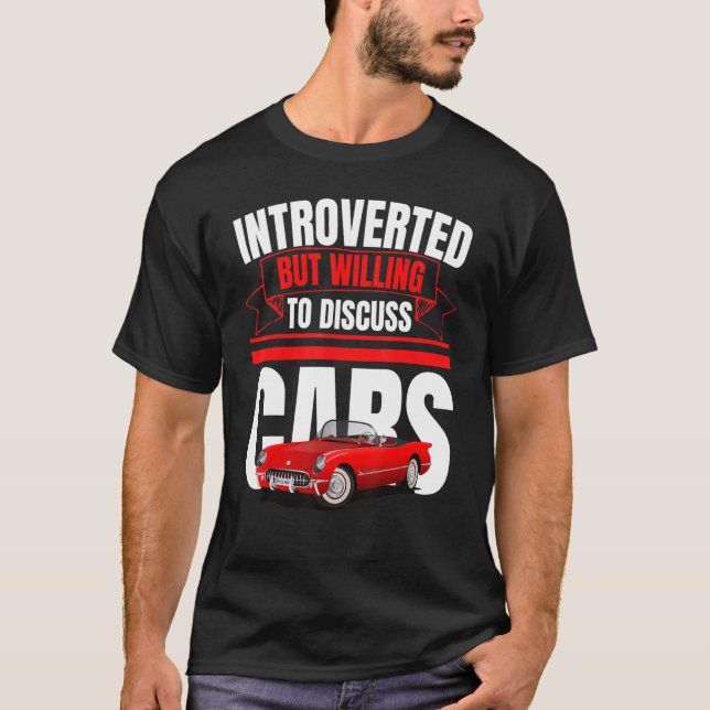 Camiseta Introvertido, Pero Dispuesto A Discutir Sobre Los  (Anverso)