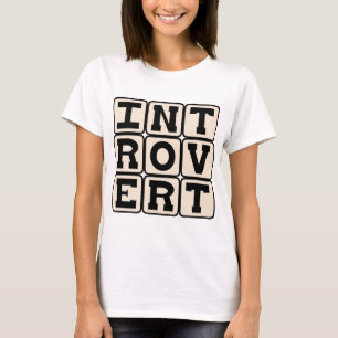 Camiseta Introvertido, Rasgo de Personalidad