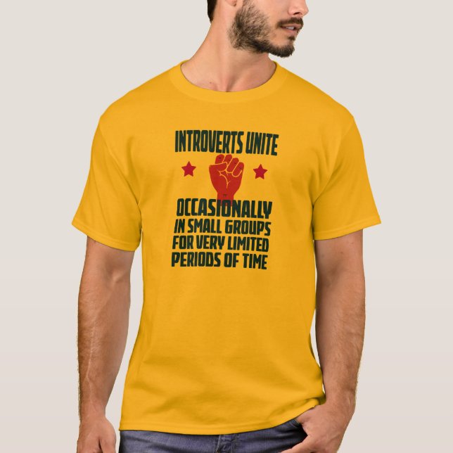 Camiseta introvertidos unidos (Anverso)