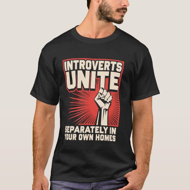 Camiseta Introvertidos unidos  1 (Anverso)