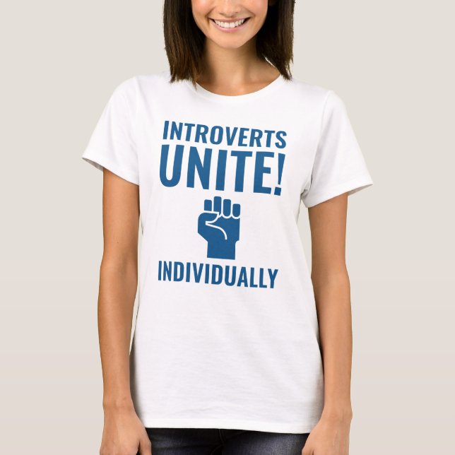 Camiseta Introvertidos Uníos (Anverso)