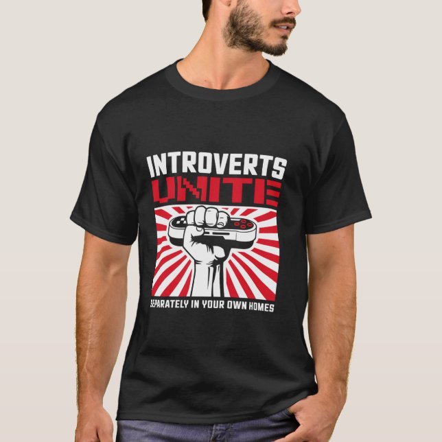 Camiseta Introvertidos Uníos (Anverso)