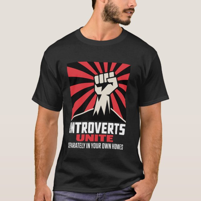 Camiseta Introvertidos Uníos (Anverso)
