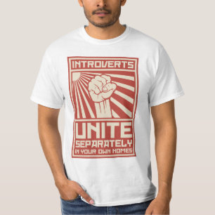 Camiseta Introverts unen por separado en sus propios