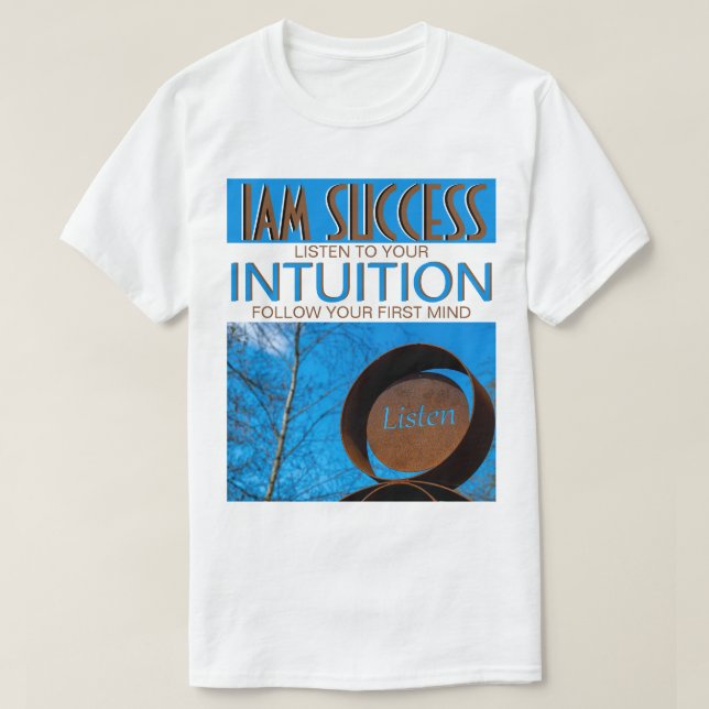 CAMISETA INTUICIÓN (Diseño del anverso)