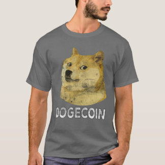 Camiseta Inu chiba divertida, vintage retro de dogecoin