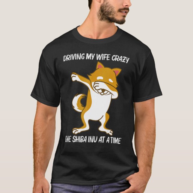 Camiseta Inu Shiba Cute Para Hombres Papá Japón (Anverso)