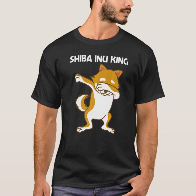 Camiseta Inu Shiba Cute Para Hombres Papá Japón (Anverso)