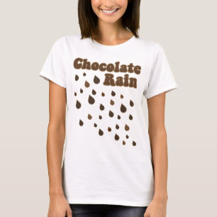 Camiseta Inundación de la lluvia del chocolate