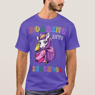 Camiseta Inundación en escuela preescolar Unicornio de vuel