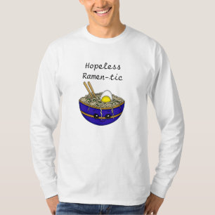 Camiseta Inútil Ramen-tic   Divertido Ramen Food Pun