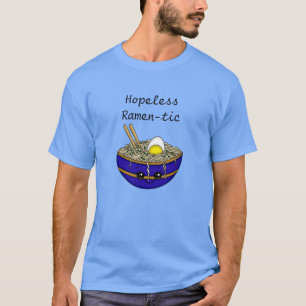 Camiseta Inútil Ramen-tic Divertido Ramen Food Pun
