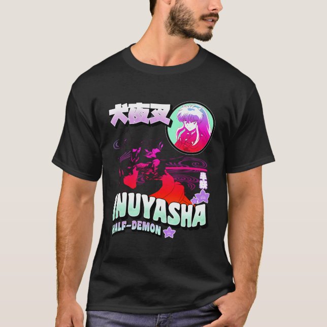 Camiseta Inuyasha Multicolor (Anverso)