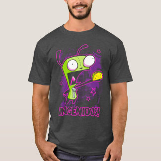 Camiseta Invader Zim Ingeniousaco Gir Y2K Cartoon girl