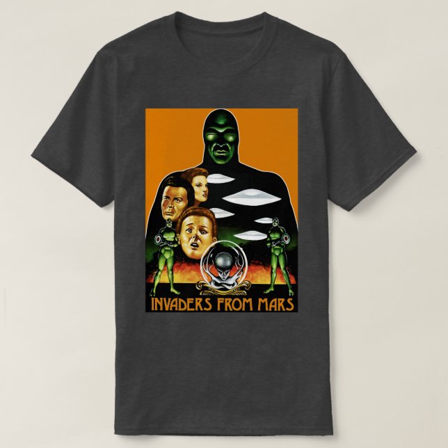 Camiseta Invaders From Mars (Diseño del anverso)