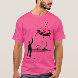 Camiseta Invaders Steal People Ufo