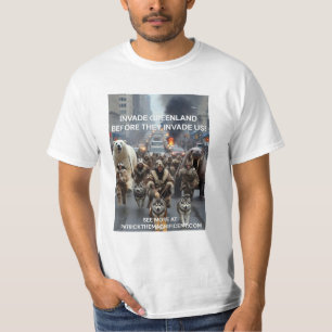 Camiseta Invadir Groenlandia